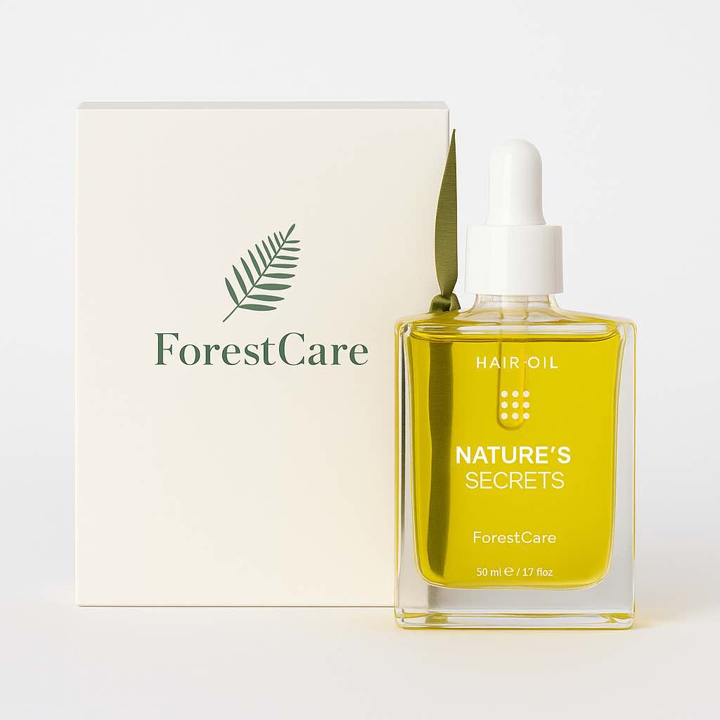 HairBoost Pure | Naturlig Hårolie – Naturlig hårolie mod hårtab | ForestCare